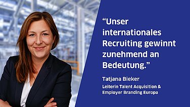 Zitat von Tatjana Bieker zum Recruiting