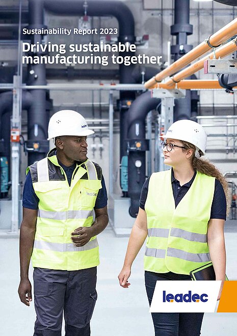 Cover of Leadec Sustainability Report 2023