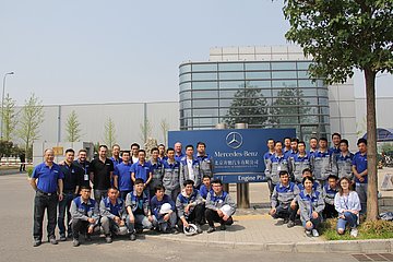 Internationales Leadec-Team unterstützt Beijing Benz Automotive beim Aufbau eines Werkes in Süd-Peking 