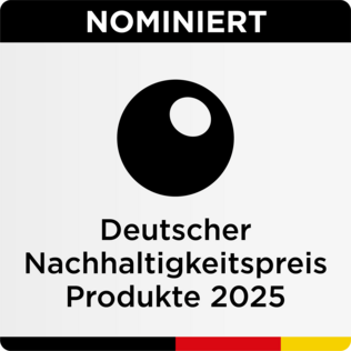 Siegel für Nominierte des Deutschen Nachhaltigkeitspreis 2025.