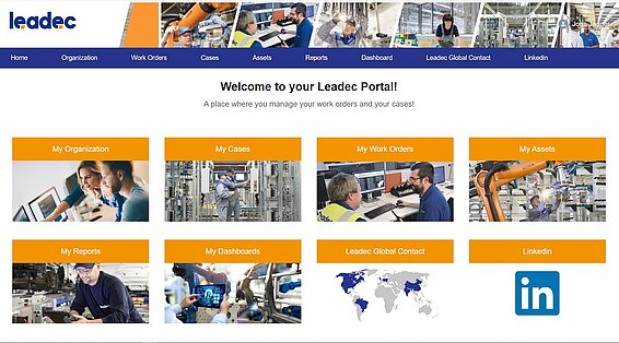 Leadec.os Frontend