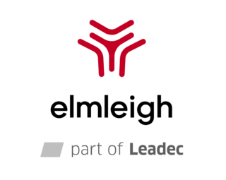 Elmleigh logo with the addition "part of Leadec".