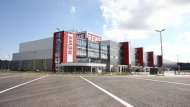 The Rewe supermarket in Neu-Isenburg.