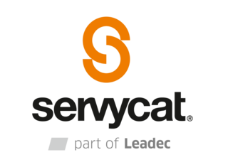 Servycat logo with the addition "part of Leadec".